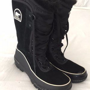 Sorel Black Tivoli Hi Winter Boots 9.5 EU 40.5